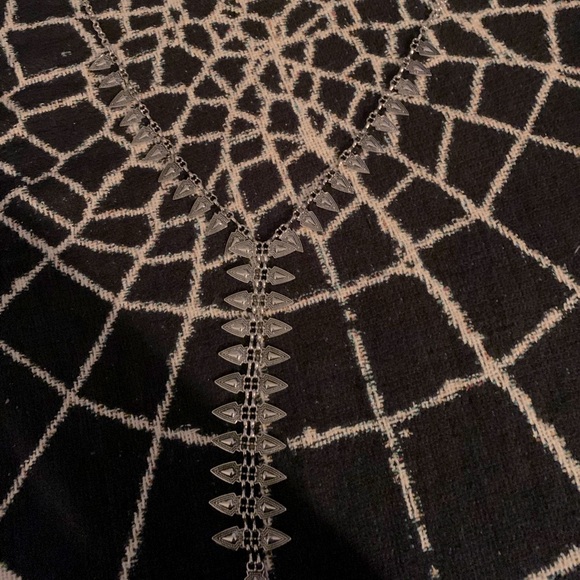 SOLD-DO NOT BUY Silver arrow chain necklace - Picture 1 of 2